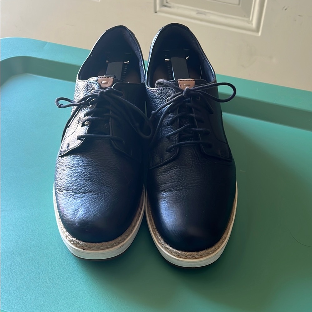 Black Leather Men's Shoes